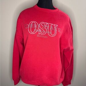 Vintage Red OSU Sweatshirt